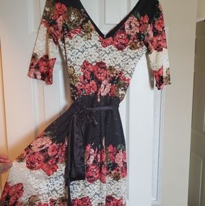 One of a Kind Boutique Flower Dress